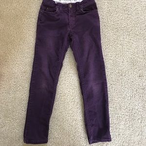 Lands' End Purple Cords Size 6X