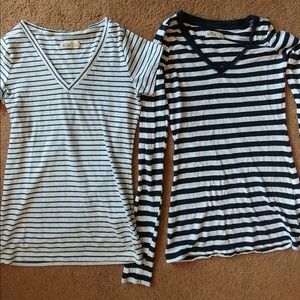 Short & Long Sleeve Striped Hollister Shirts