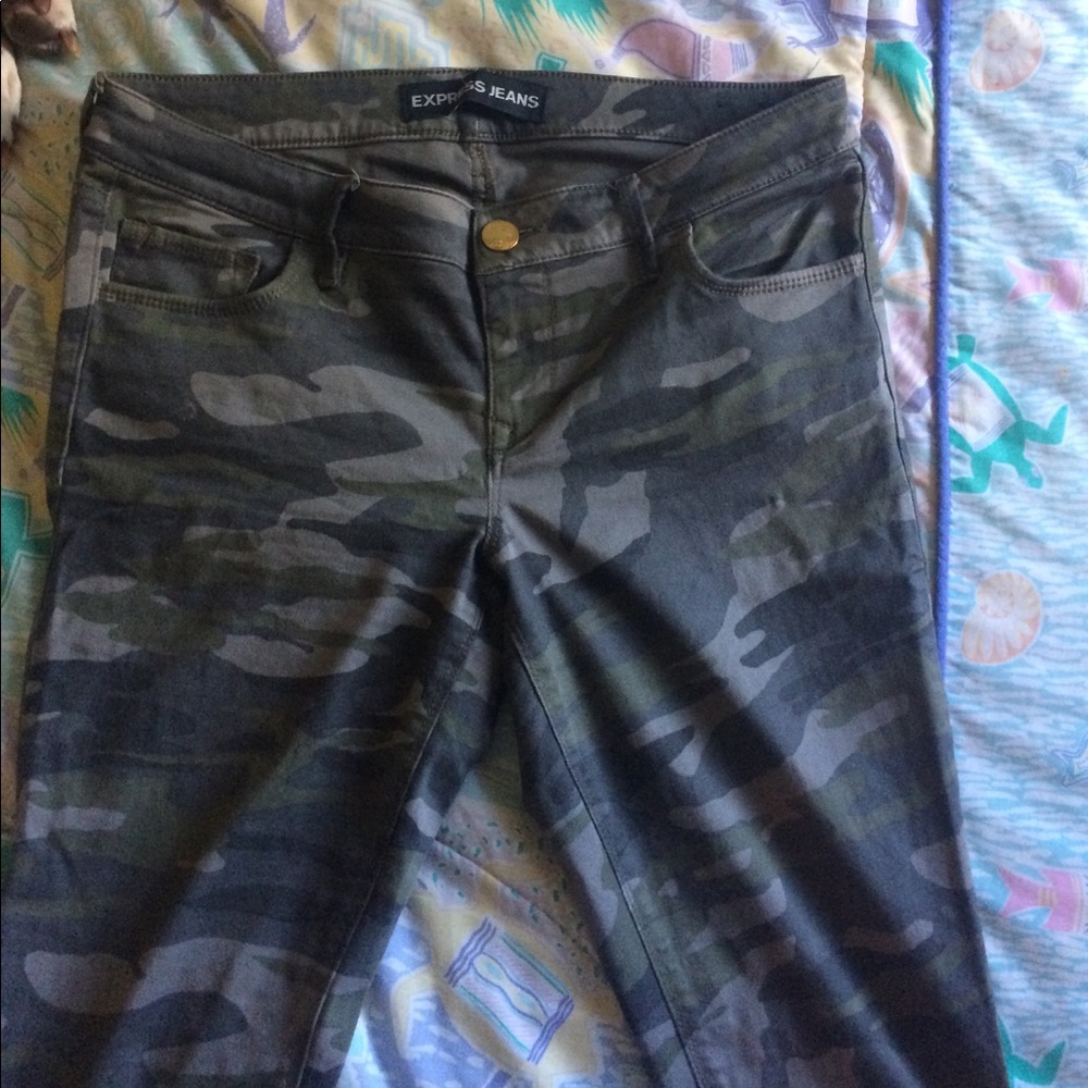 Army Low rise ankle jeggings