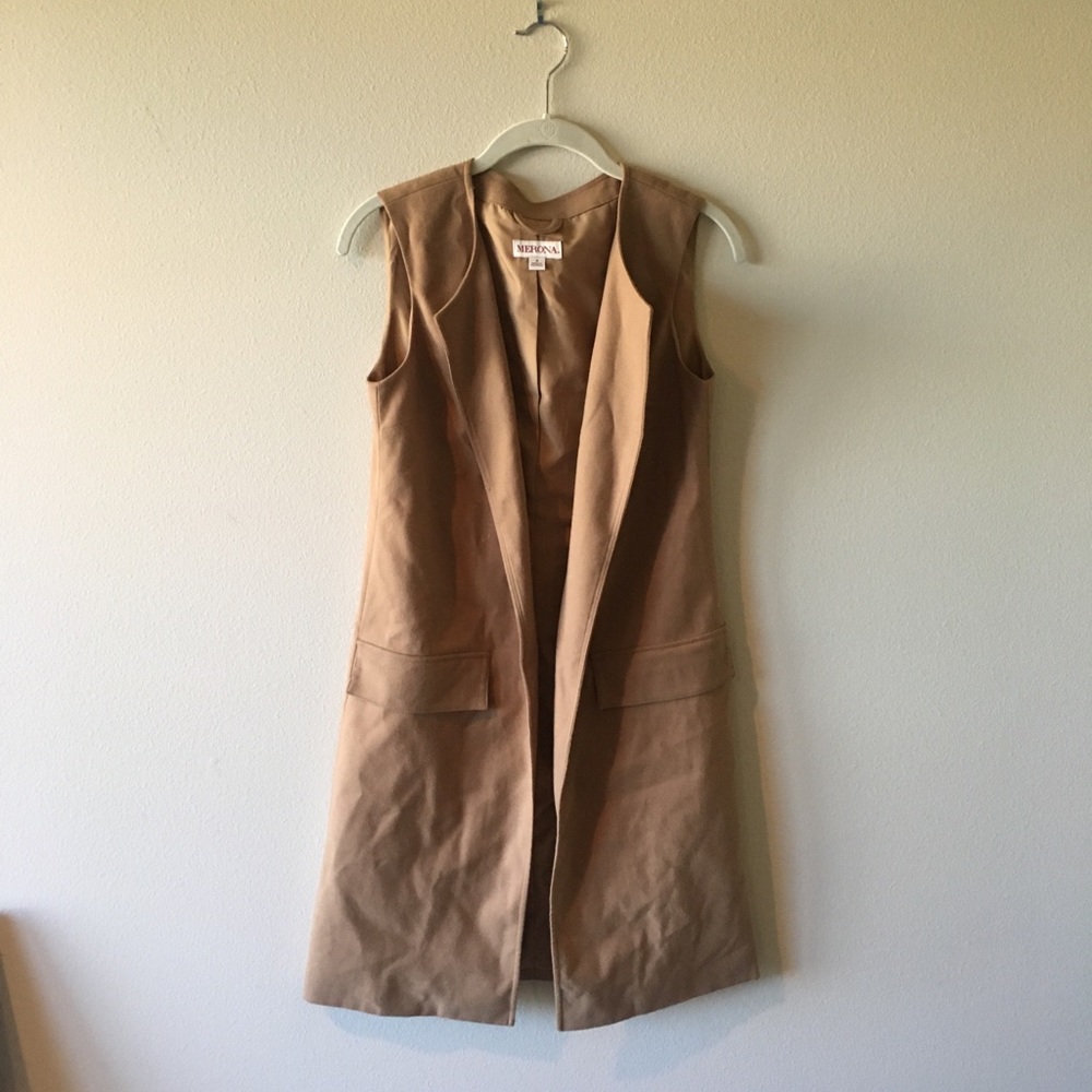 Long sleeveless cardigan ✨