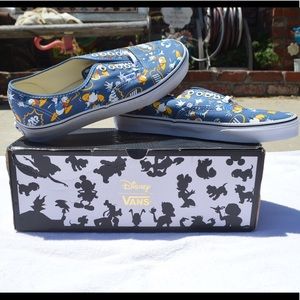 Authentic Disney Donald Duck Navy Vans