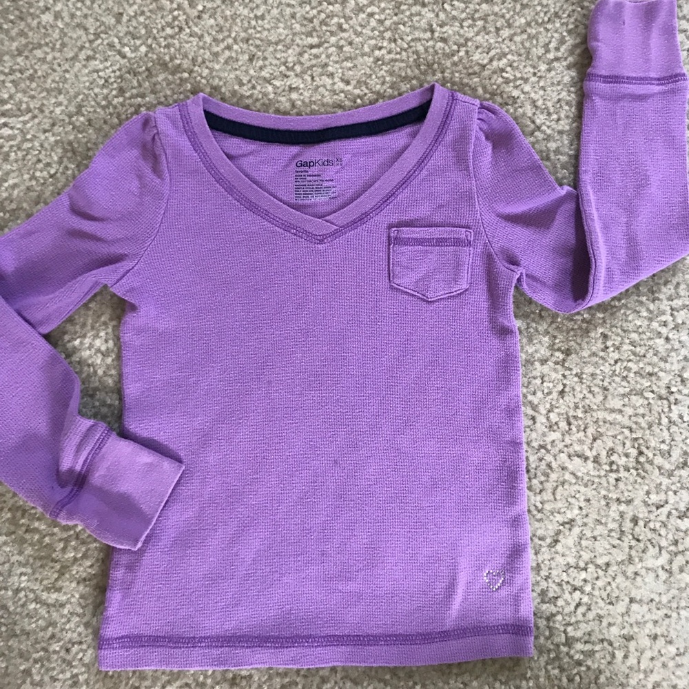 Gap Kids Purple Tee Size XS 4/5