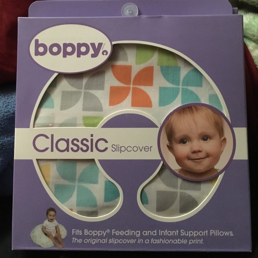 Boppy Classic Slipcover & Deluxe Changing Pad Cov.