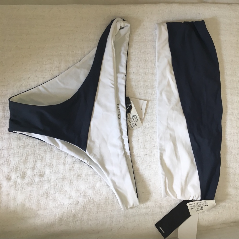 Tavik Moon bikini top and Jaclyn bikini bottom