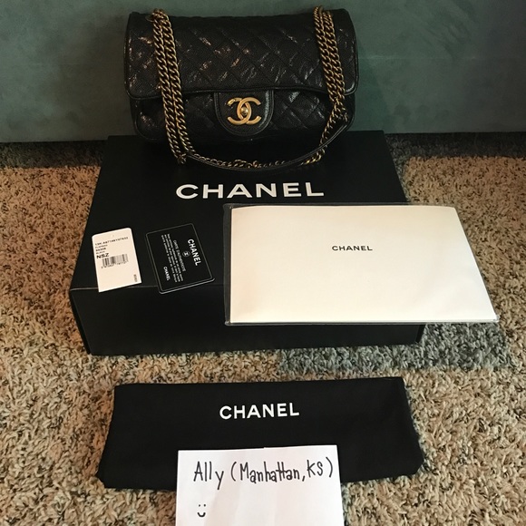 CHANEL Handbags - Authentic Chanel shiva Crumpled Grained
