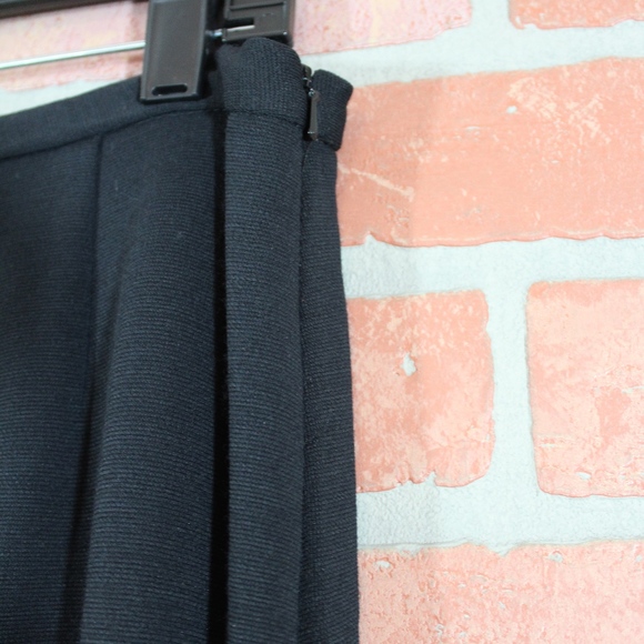 French Connection Black Wool Blend Pencil Skirt - Picture 3 of 3