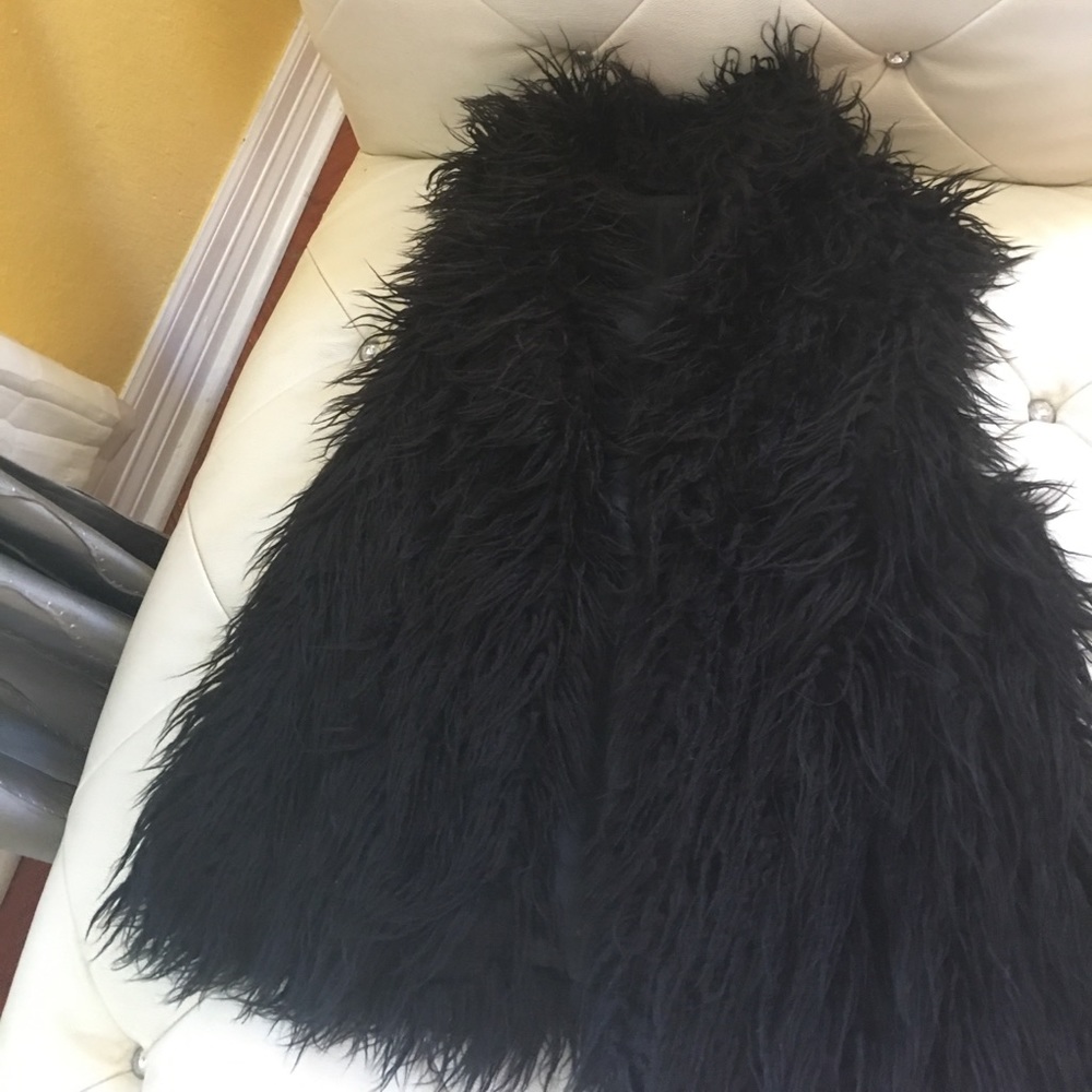Faux fur shell