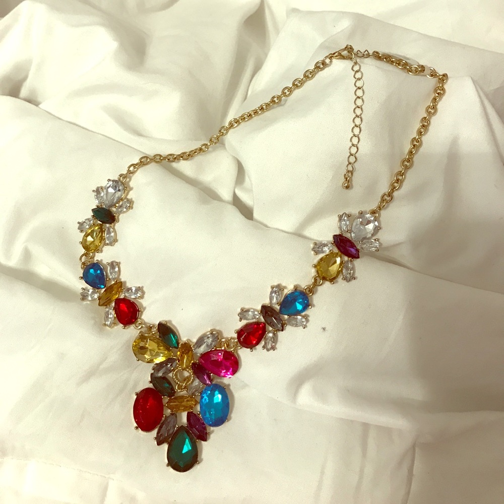 Colorful statement necklace from Francesca's