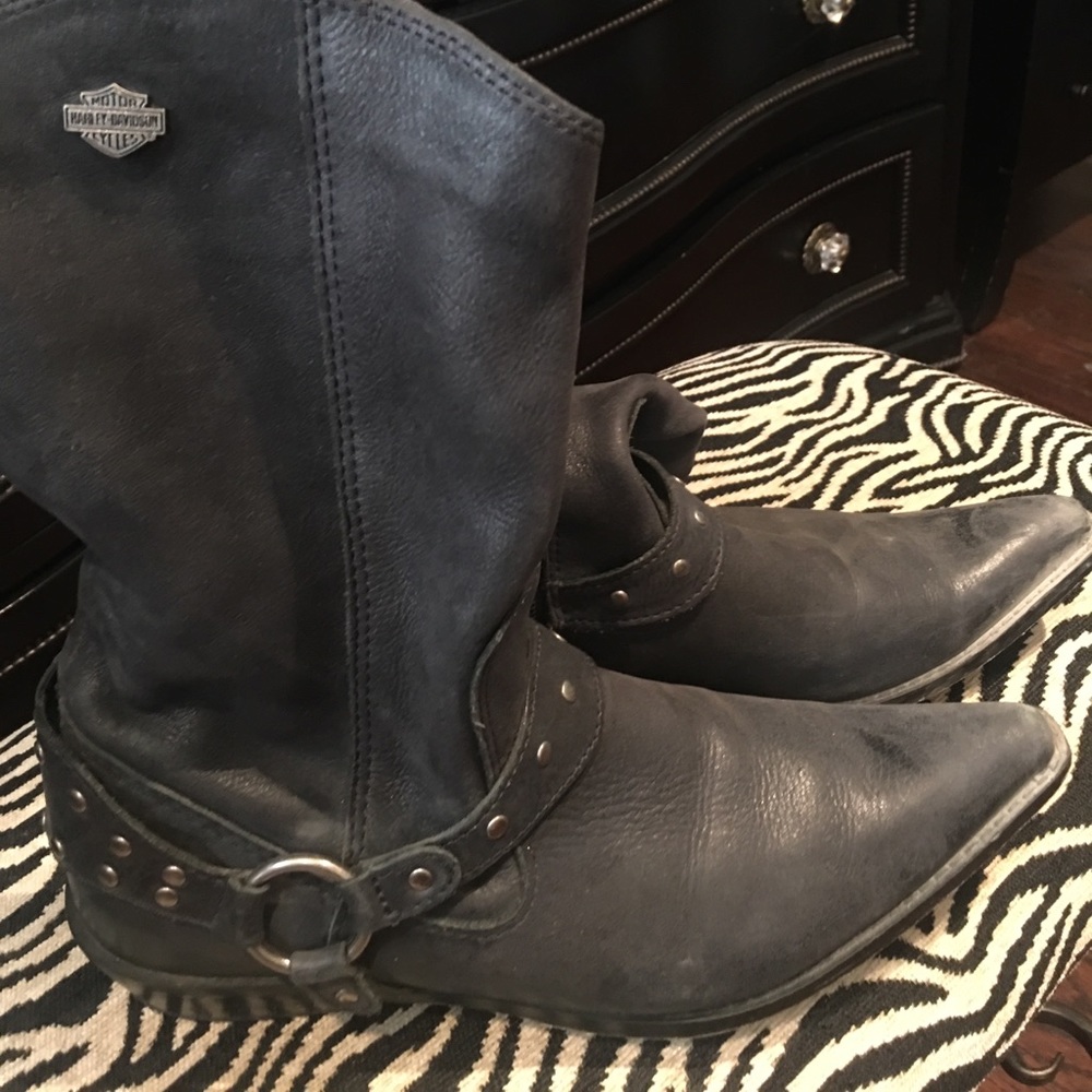 Ladies Harley Davidson riding boots