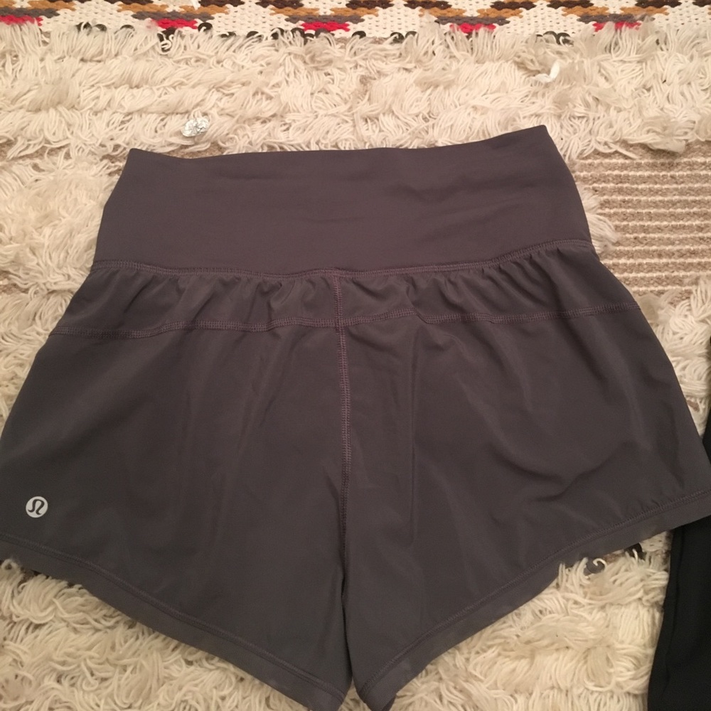 Lulu Lemon gray shorts