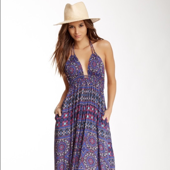 ✖️SOLD✖️ 5shore road planet blue mandala dress - Picture 3 of 3