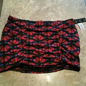 Butterfly-patterned swimsuit bottoms, Torrid sz 4