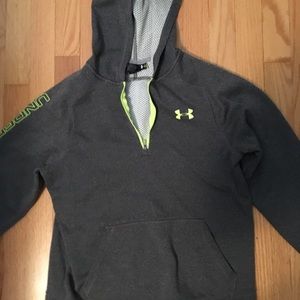 Gray under armour hoodie