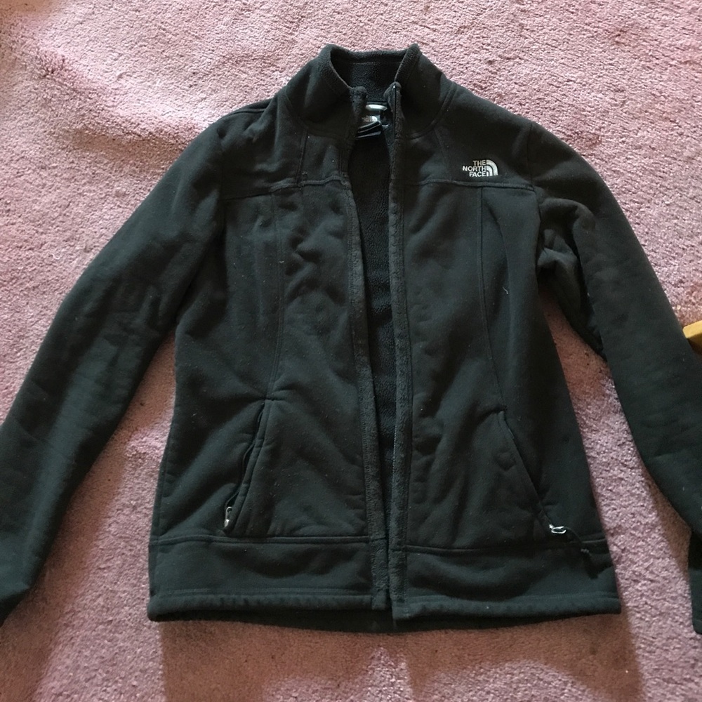 North face full zip up