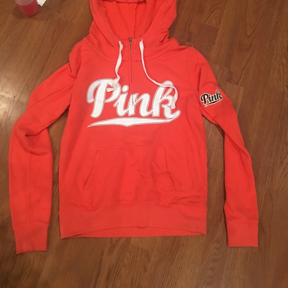 PINK half zip