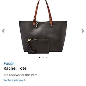 Rachel Fossil Tote- brand new in the box NWT