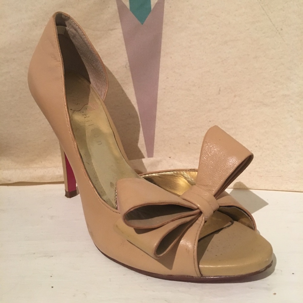 Paris Hilton Nude Señorita d'orsay Pumps