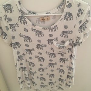 elephant pocket tee