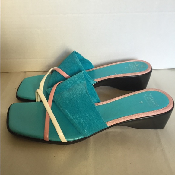 New Slip On Sandals Made In Italy size 9..Reduced - Picture 1 of 6