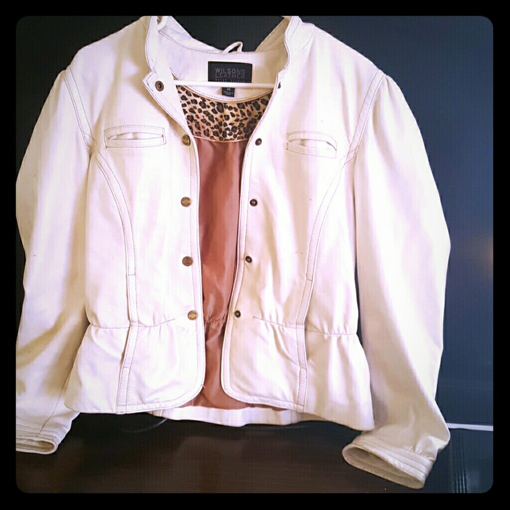 Wilson's Leather pelle studio jacket