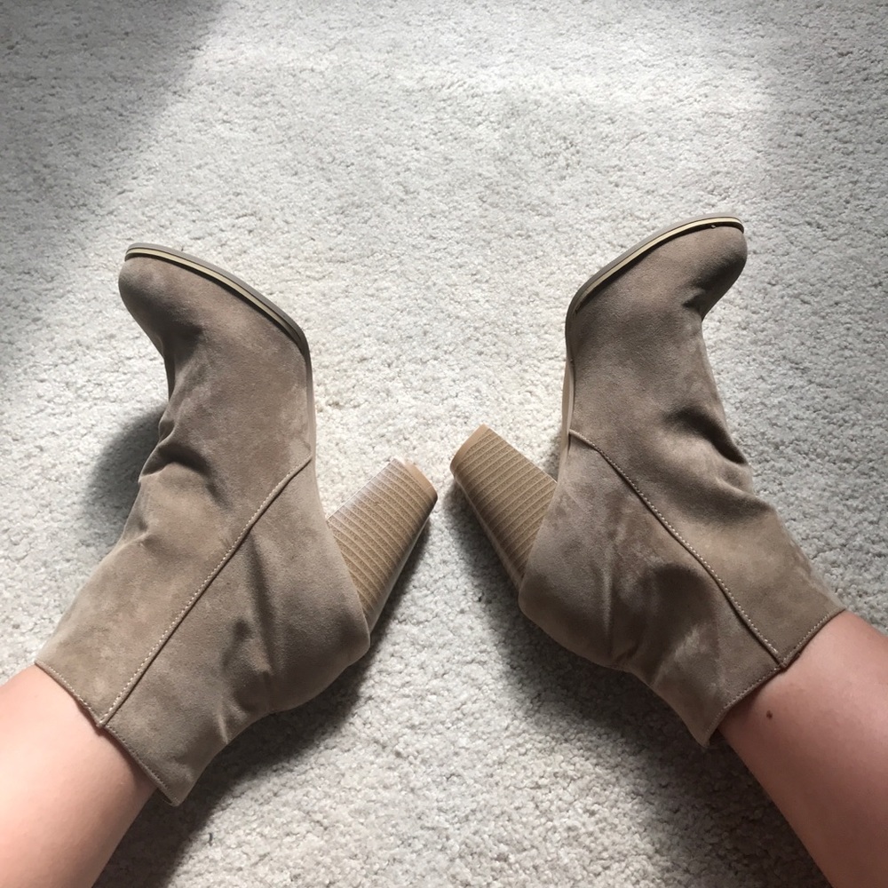 Suede Booties - Picture 4 of 4