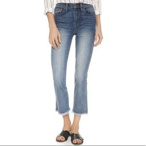 Madewell Hi-Rise Frayed Jeans