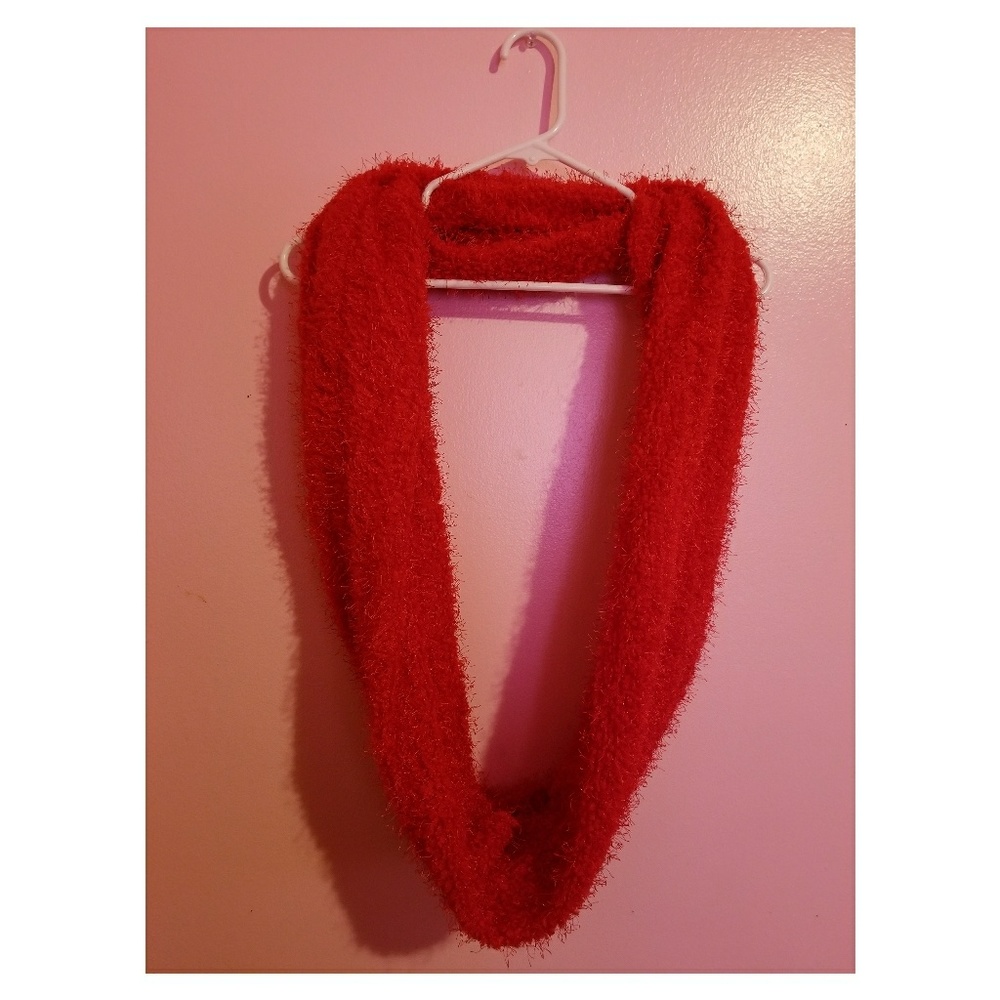 ❤ Red Scarf