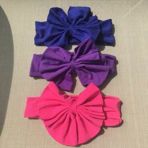 ✨SALE✨🎀 3-Pieces Large Fabric Bow Headbands
