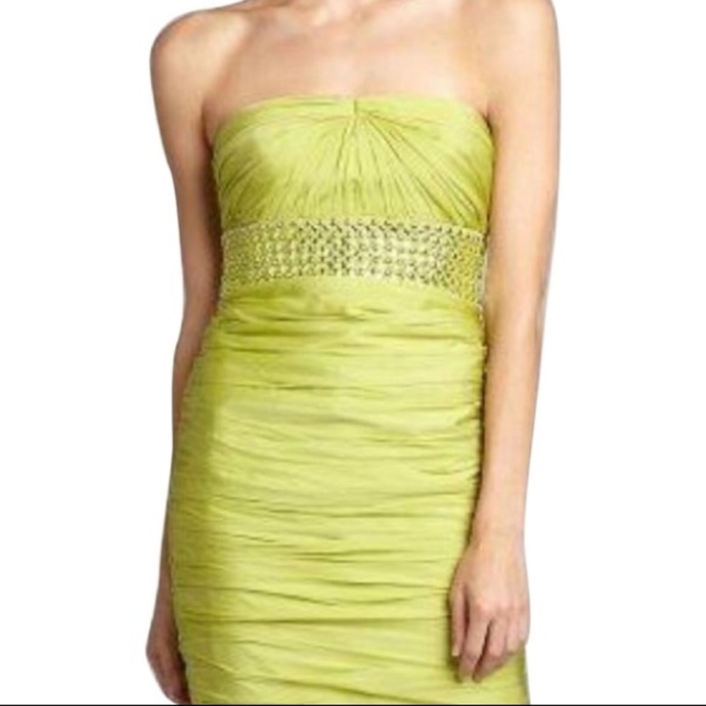 New with tags silk carmen Marc valvo dress