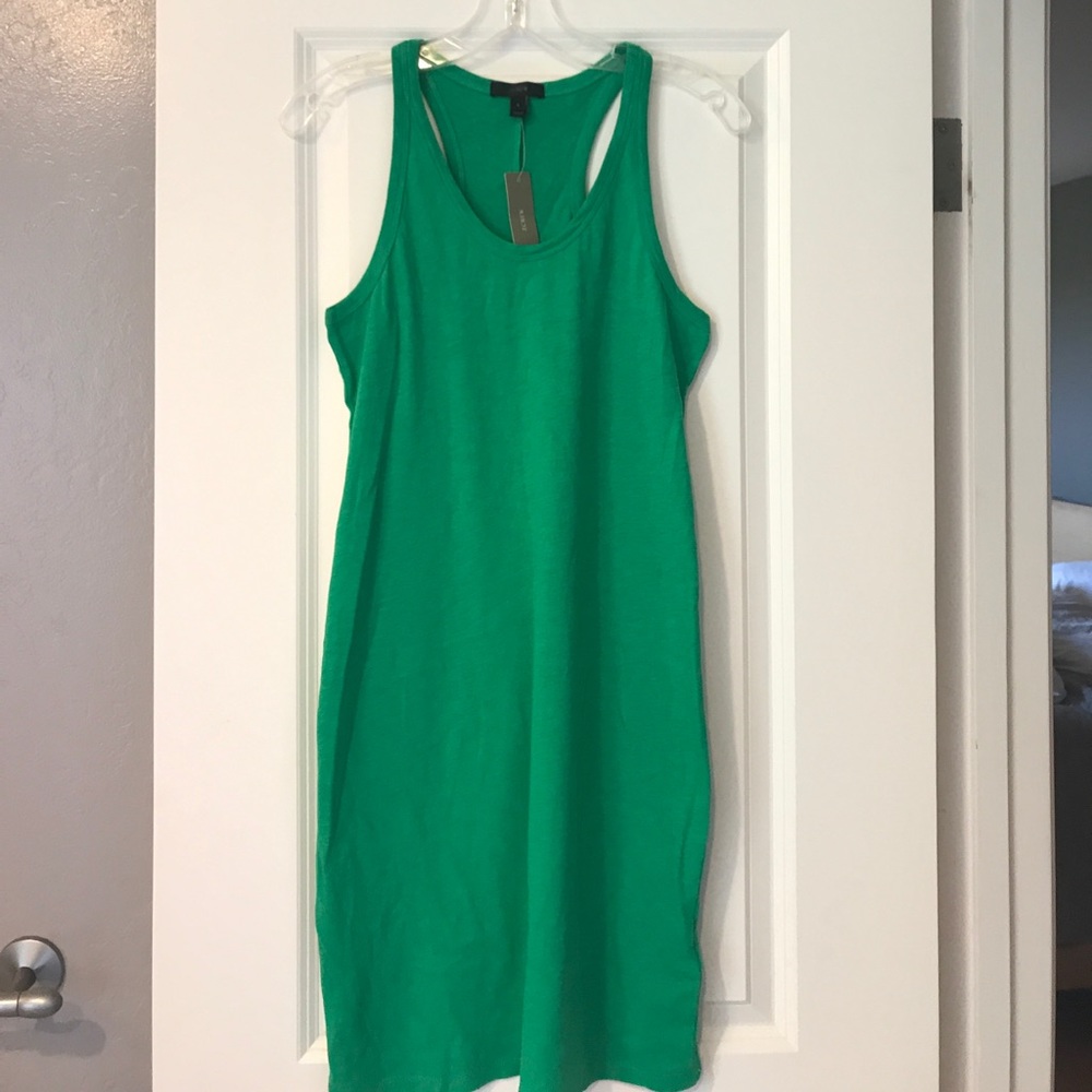 NWT J Crew Racerback Tank Dress