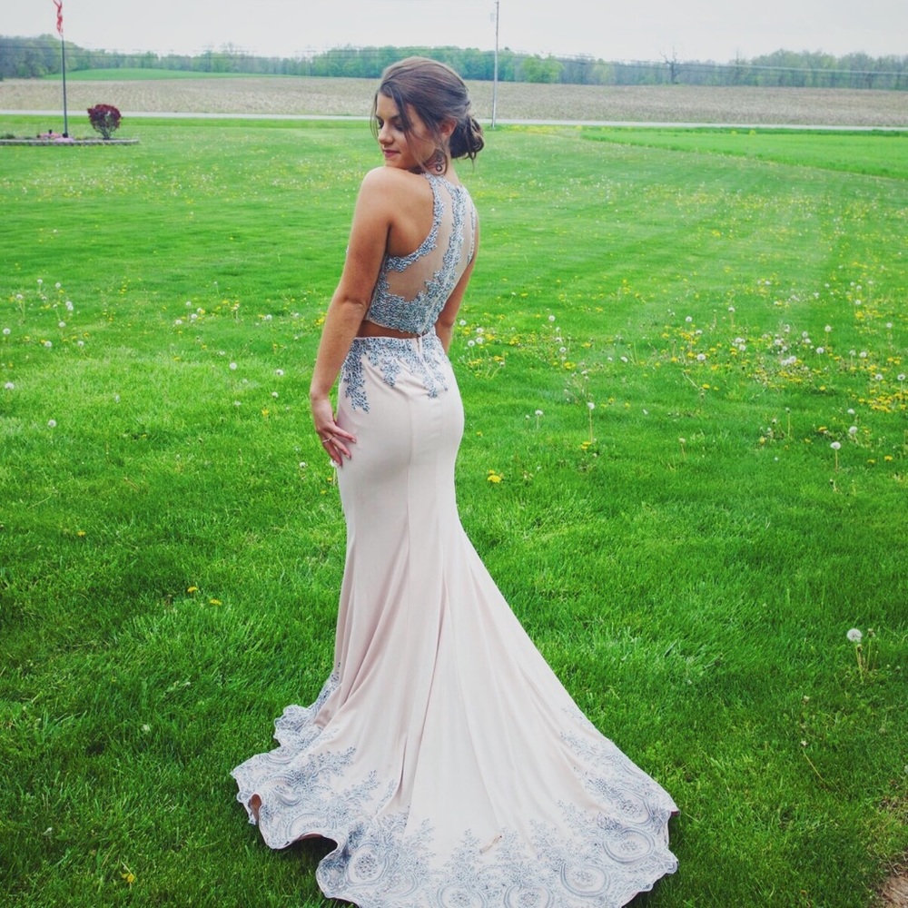 Dave and Johnny designer prom gown