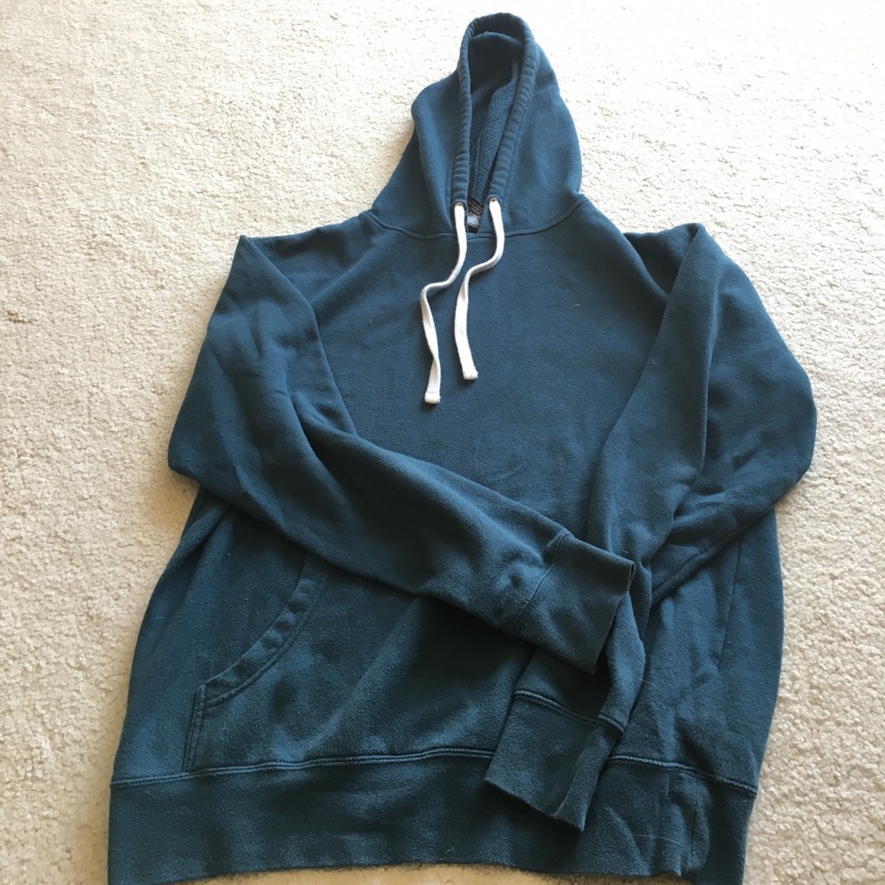 Turquoise hoodie