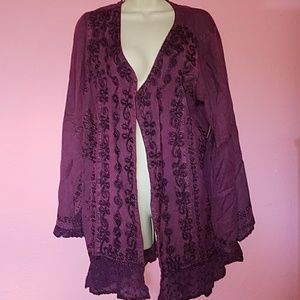 NWT 💜 PURPLE SPARKLE CARDIGAN 💜