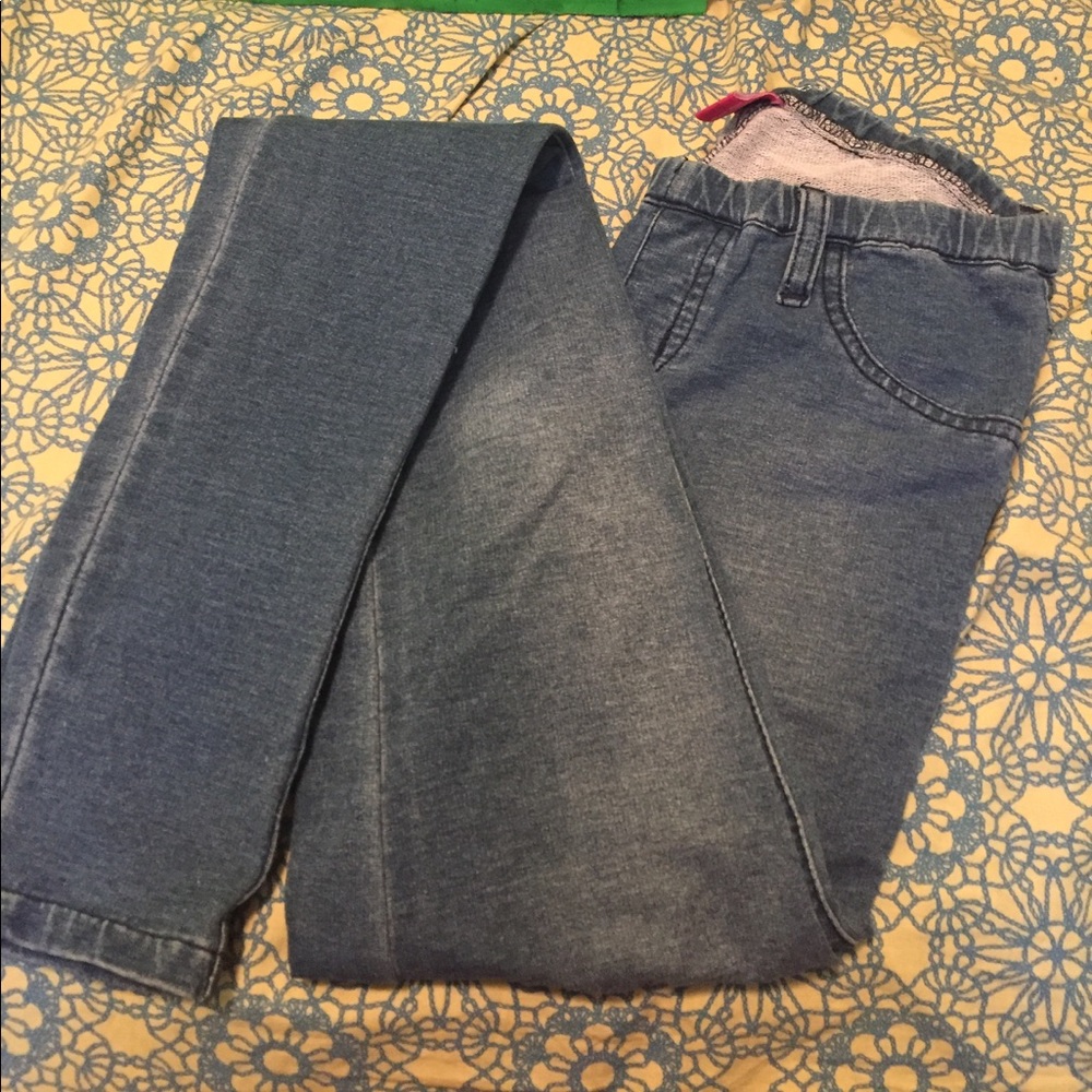 Jean leggings aka jeggings