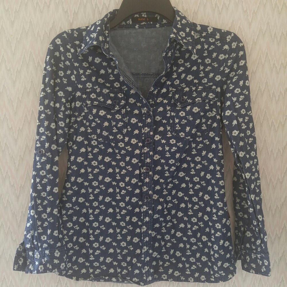 Floral button up