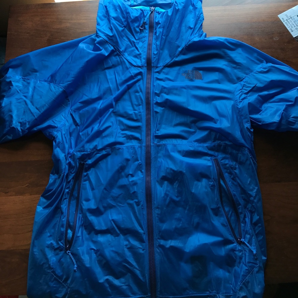 The North Face Blue Windwall Windbreaker