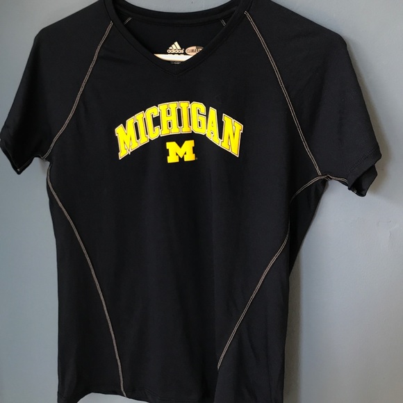 University of Michigan Women's Top Adidas - Picture 7 of 8