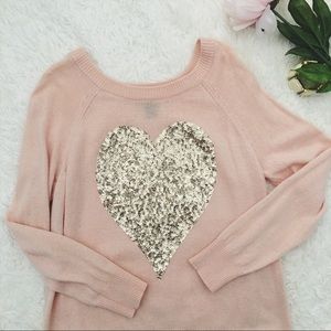 Knit Sequin Sweater