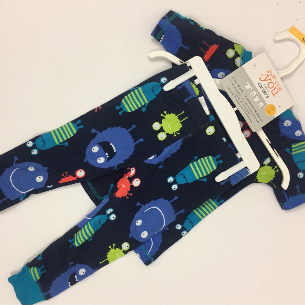 12m Carter's 2 pajama set