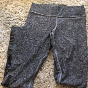 PINK Yoga Leggings with beaded pant leg