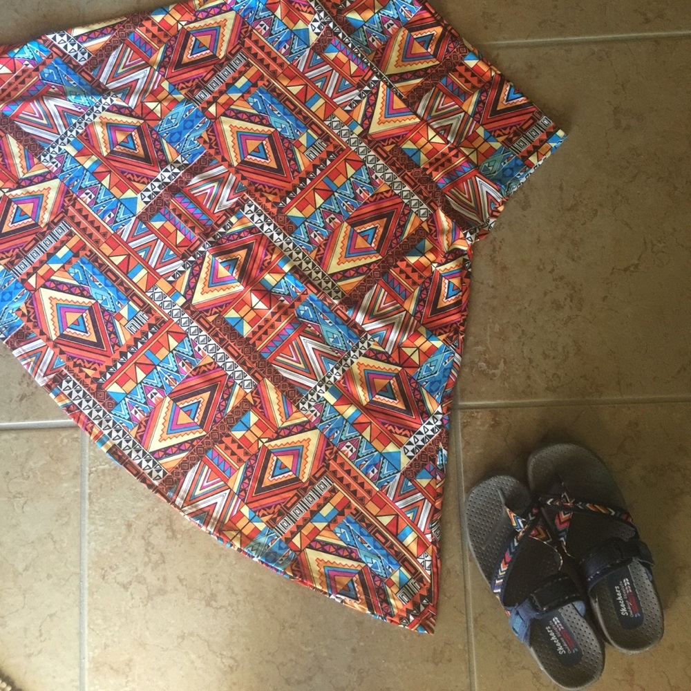 LuLaRoe XL Azure Skirt