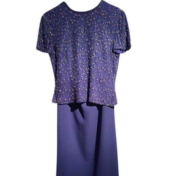 Adrianna papell stunning embellished top and skirt - Picture 1 of 4