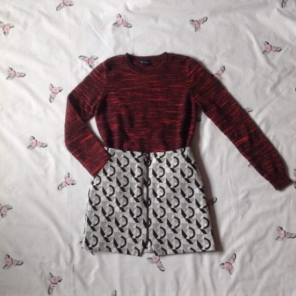 geo print skirt - Picture 2 of 5