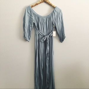 Chambray Maxi Dress