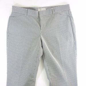 NWT Gap Seersucker Cropped Pants