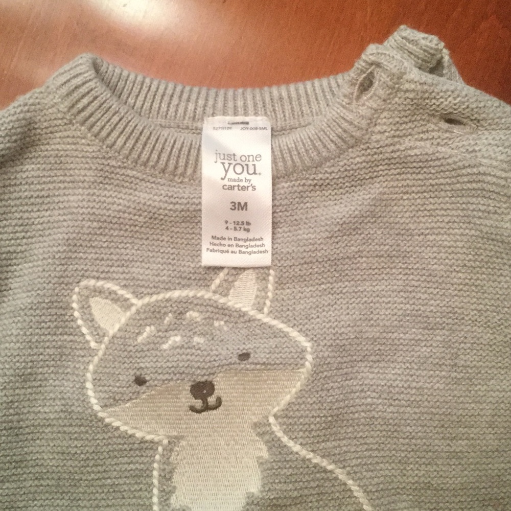 Carters Sweater Set - Picture 4 of 4
