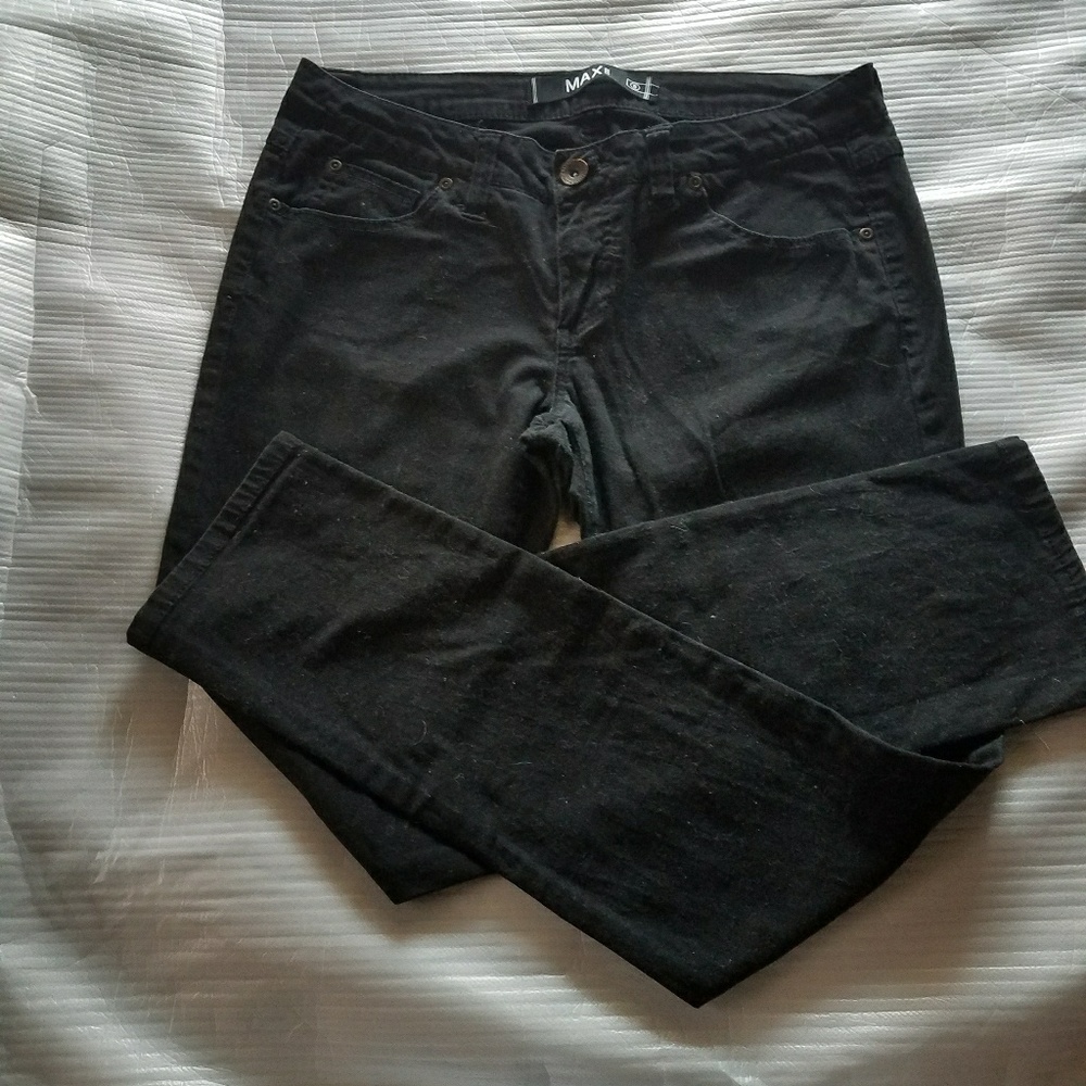 Black Max Rave Skinny Jeans