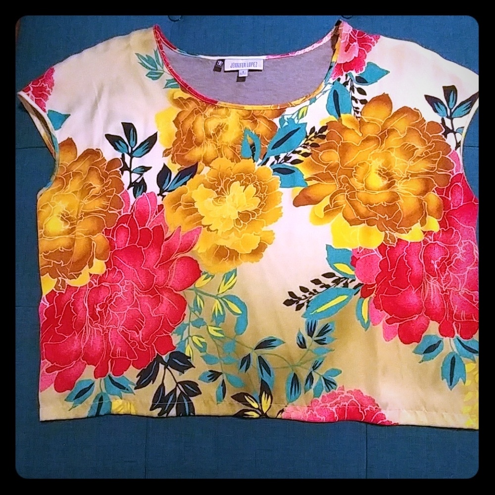 Beautiful Jennifer Lopez Crop Top