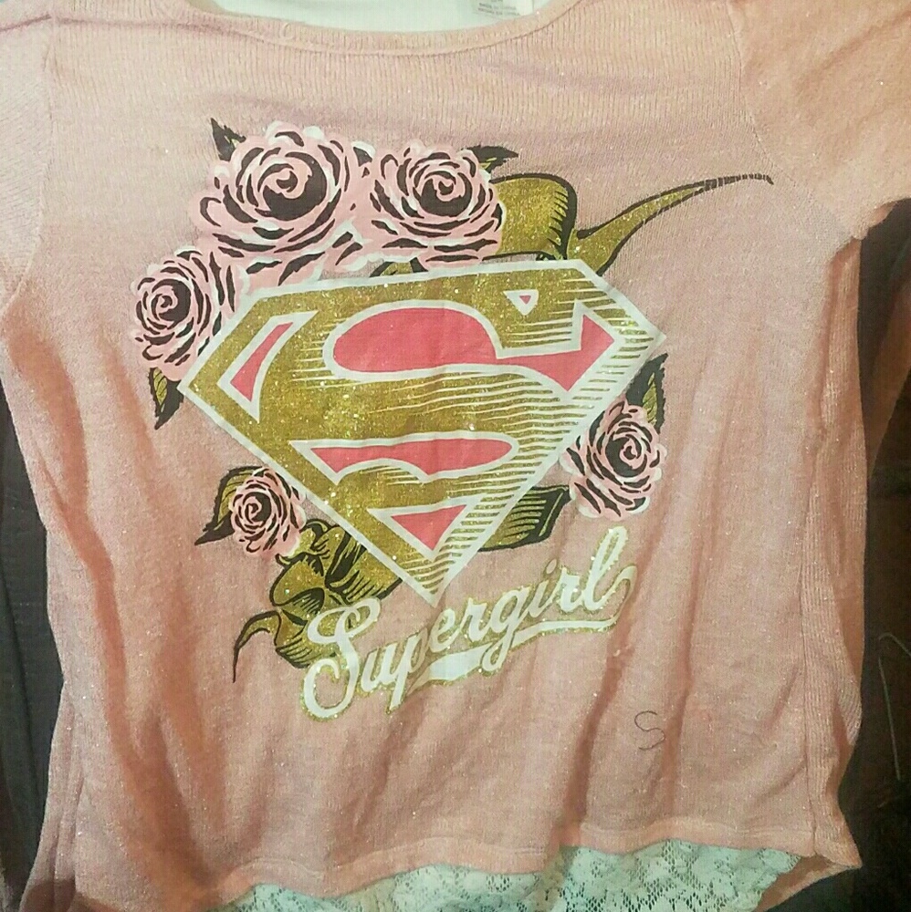 Women Supergirl long-sleeved top
