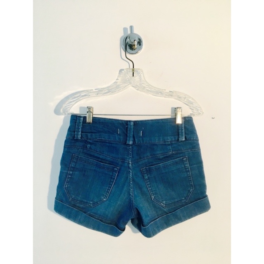 Life in Progress Blue Shorts - Picture 2 of 4
